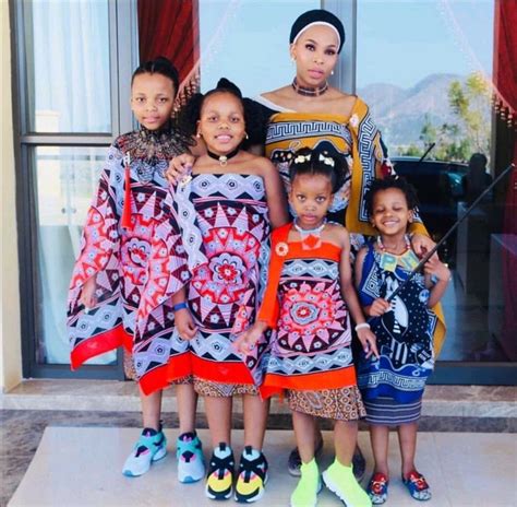 King Mswati Wives And Their Beautiful Children See Pictures Reny Styles