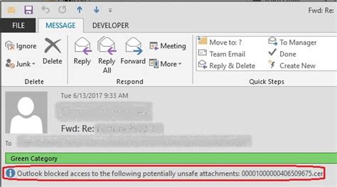 Outlook Bloque El Acceso A Los Siguientes Archivos Adjuntos