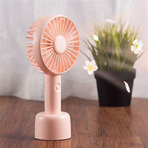 Insten Small Portable Handheld Fan Aroma Cooling Fan Battery Operated Usb Rechargeable With Desk