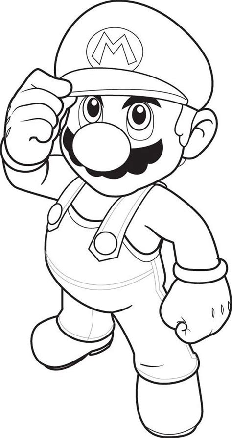 All Mario Character Coloring Pages Coloring Home