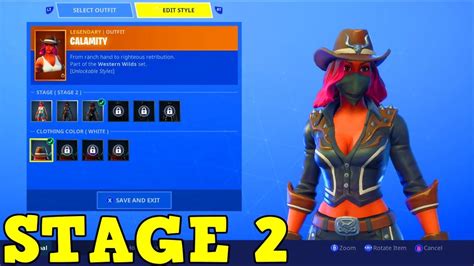 Season 6 Calamity Stage 2 Upgrade What Level You Unlock It At Fortnite Battle Royale
