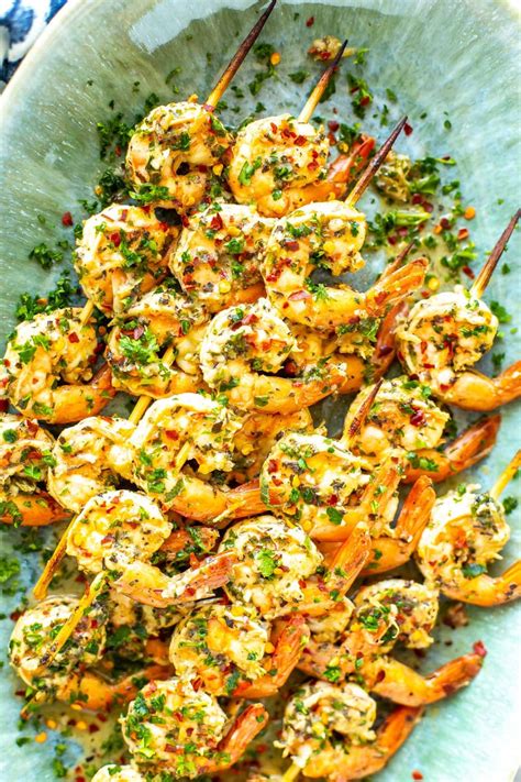 This link is to an external site that may or may not meet accessibility guidelines. Marinated Shrimp Appetizer Cold : Grilled Shrimp Kabobs ...