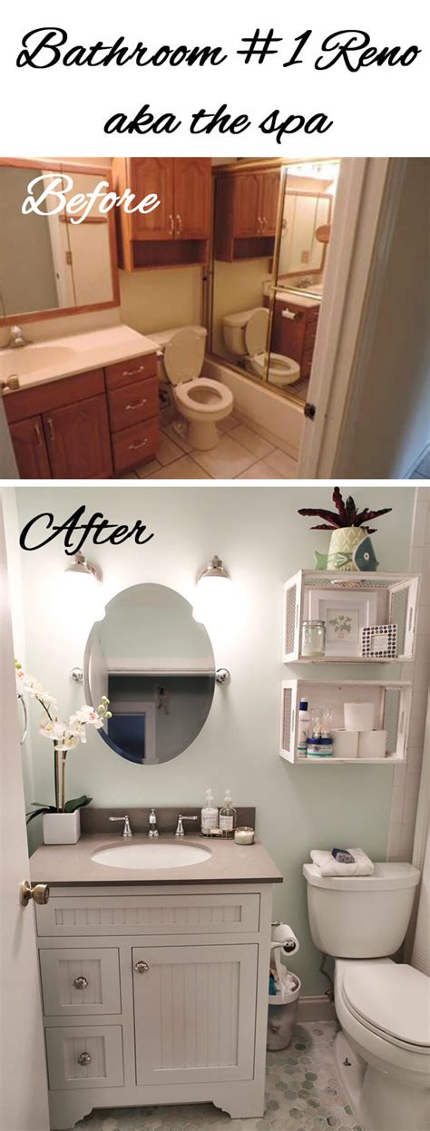 Small Bathroom Makeovers Before And After Home Interior Design