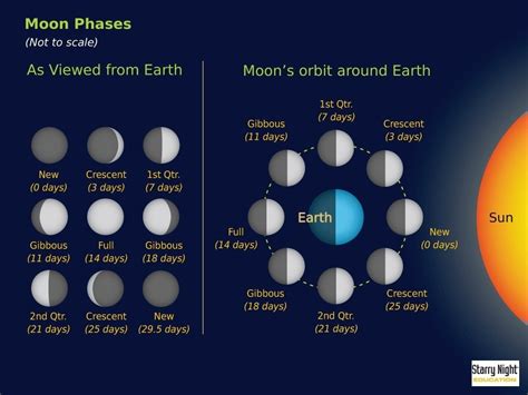 Moon Phases From Earth Pmonaghan Flickr