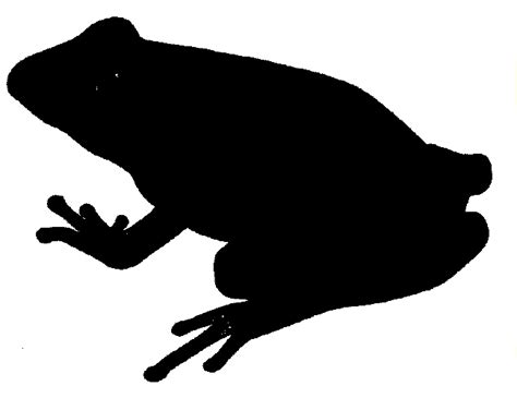 Silhouette Frog Clipart Best