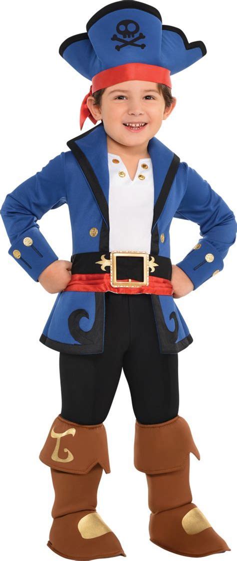 Toddler Boys Captain Jake Costume Jake And The Never Land Pirates