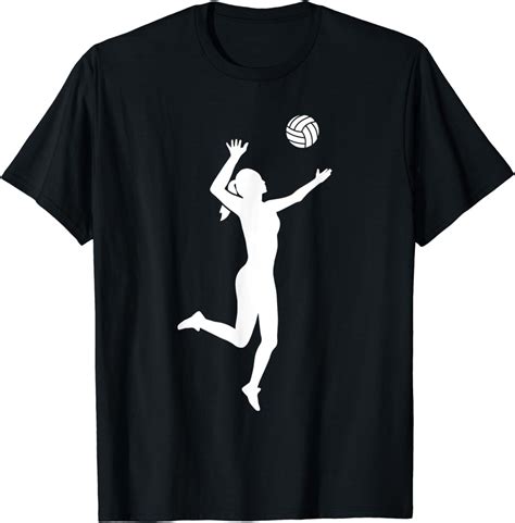 Chica De Voleibol Mujer Camiseta Amazones Moda