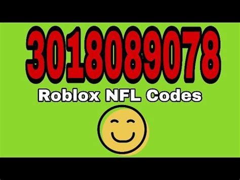 Roblox Nfl Theme Song Ids Codemusicid Rb Youtube