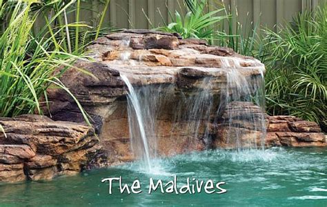 Maldives Swimming Pool Waterfalls Kits Pool Waterfalls