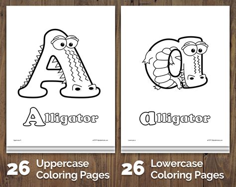 Alphabetimals™ Drawing And Coloring Pack 100 Printable Animal Etsy 日本