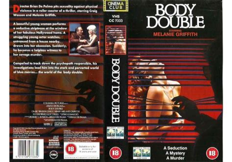 Body Double 1984 On Cinema Club United Kingdom Vhs Videotape