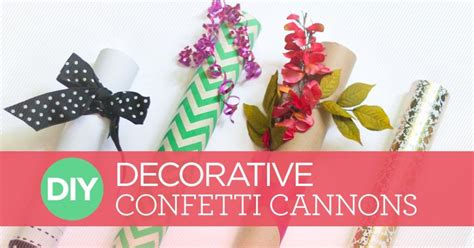 Maybe you would like to learn more about one of these? DIY Decorative Confetti Cannons | The Kidz | Diy confetti, Confetti, Diy