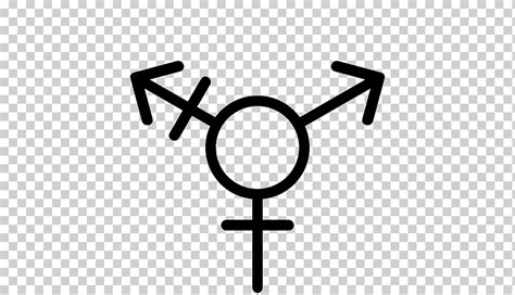 Símbolo De Género Identidad De Género Femenino Símbolo Diverso