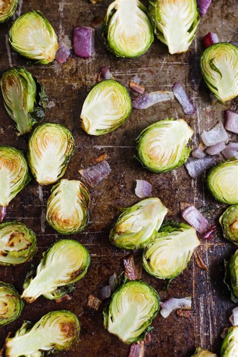 Honey Dijon Glazed Brussel Sprouts