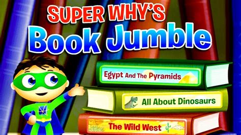 Super Why Game Book Jumble Youtube