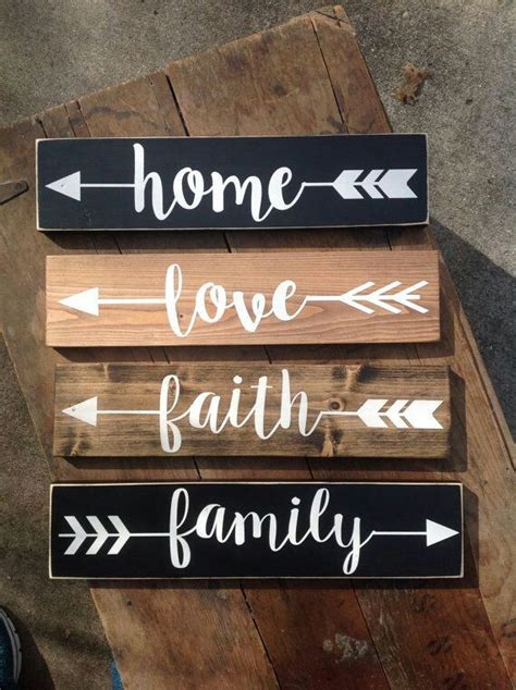 Pin By Marcie Lahman On I Saw The Signs Arrow Wood Sign Diy Wood