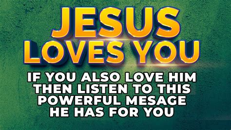 Do You Love Jesus If Yes Then Watch This Now Powerful Prayer For