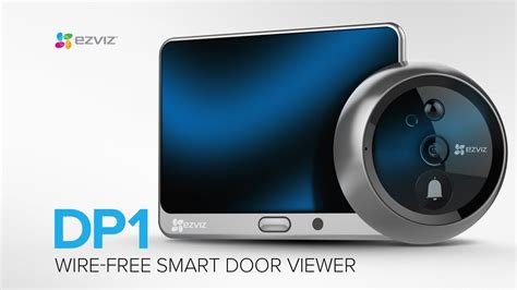 Ezviz Dp1 Wire Free Smart Door Viewer Youtube