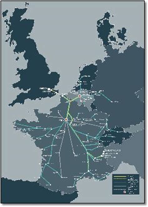 Travel to europe with eurostar. Eurostar train rail maps