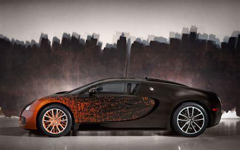 Bugatti Veyron Grand Sport Bernar Venet 2 Wallpaper Hd