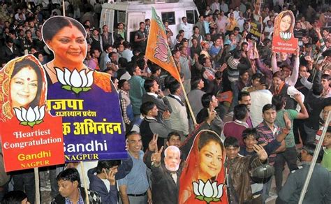 The Return Of The Queen Vasundhara Raje Returns To Power In Rajasthan