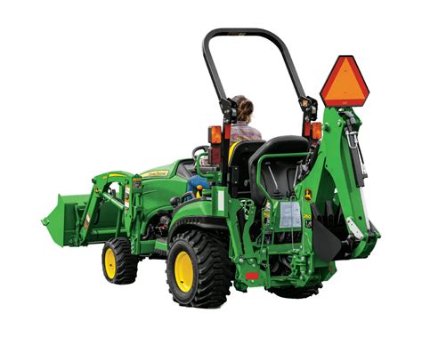 John Deere 1025r Compact Tractor With Loader And Backhoe Minnesota