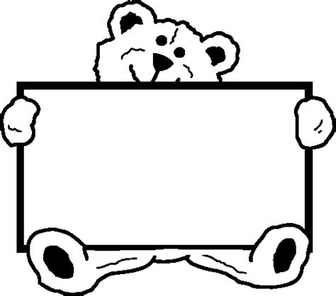 Teddy Bear Clipart Border Cute 20 Free Cliparts Download Images On