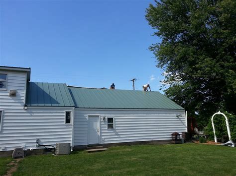 Metal Roofs Of Michigan Vernon Metal Roofing Installation Standing