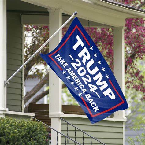 trump 2024 take america back 3 x5 blue trump 2024 flag for sale — flagman of america