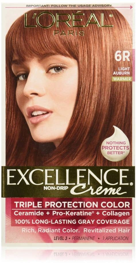 Preference 6.45 brooklyn intense copper auburn hair dye + 17 shades. L'Oreal Paris Excellence Creme Triple Protection Hair ...