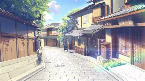 48 Japanese Anime Street 1080p Wallpapers Wallpapersafari