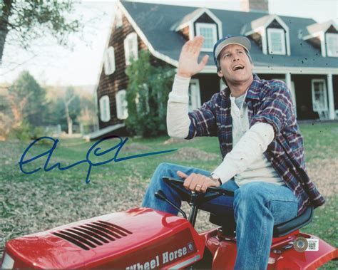 Chevy Chase Funny Farm Authentic Signed 11x14 Horizontal Photo Bas