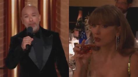 Watch Taylor Swift Gives Death Stare To Host Jo Koy After He Cracks