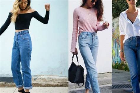 5 formas de llevar los mom jeans una para cada día de la semana