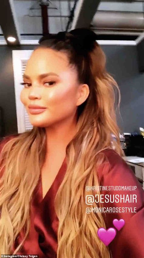chrissy teigen jokes she livestreams just to freak out her publicist daily mail online