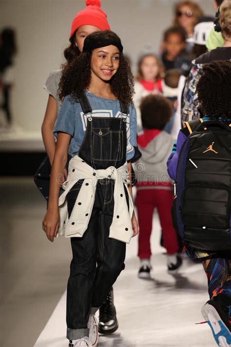 Models Walk The Runway At The Nike Levi S Kids Fashion Show During ...