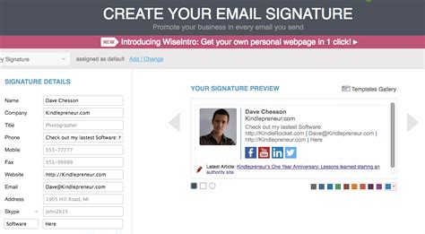 This wikihow teaches you how to insert a hyperlink in an email. WiseStamp: Email Signatures For Authors