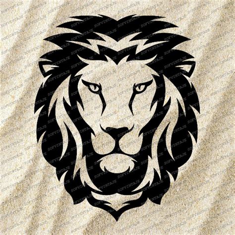 Lion Dxf Lion Png Lion Svg Lion Svg Lion Cut Files For Silhouette