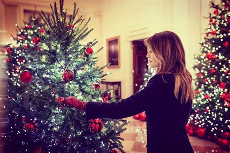 Maybe you would like to learn more about one of these? First Lady Melania Trump Christmas At The White House 2019