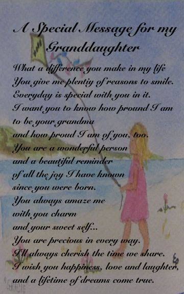 A Letter To My Granddaughter
