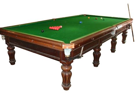 A standard regulation size pool table is 4.5′ x 9′, however, pool tables come in different sizes. Antique Billiard Tables & Snooker Tables - Hares Antiques