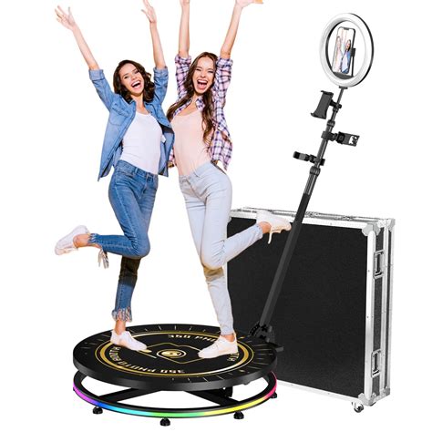 ZLPOWER 360 Photo Booth Machine For Parties Tech Micro USA