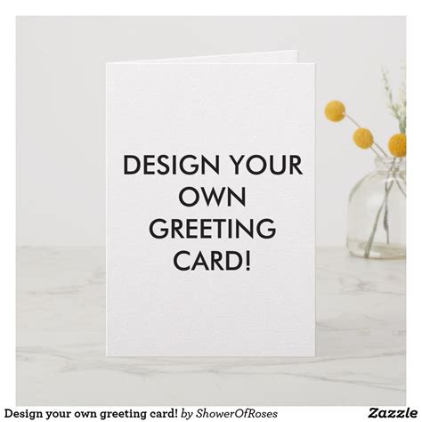 create your own greeting card template