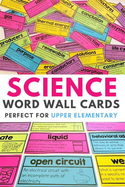 Science Word Wall Science Word Wall Science Words Science Word Wall