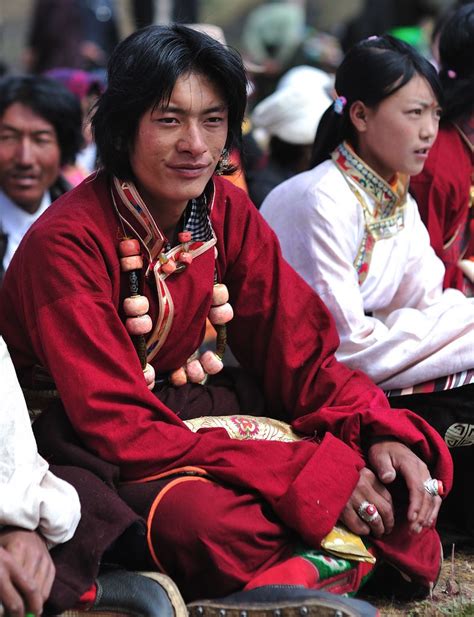Handsome Tibetan Guy From Near Dabpa Kham Or Daocheng Yunnan For The