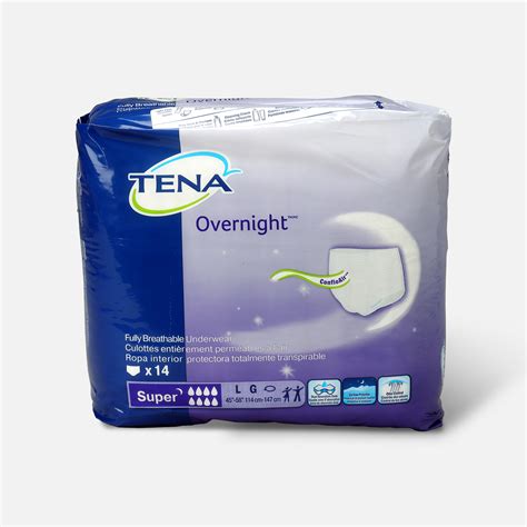 Tena Protective Underwear Overnight Super Medium 34 44