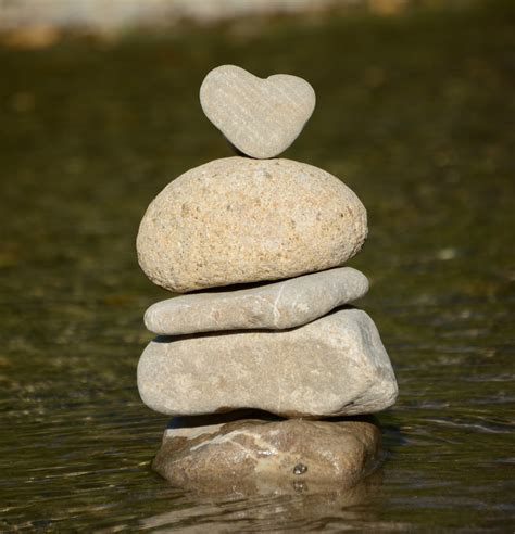 Free Images Water Nature Rock Pebble Rest Stack Material Zen