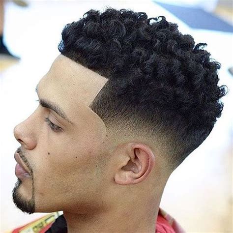 It may vary from above the ears to below the chin. Mid Fade Curly Haircut - World Trends Fashion