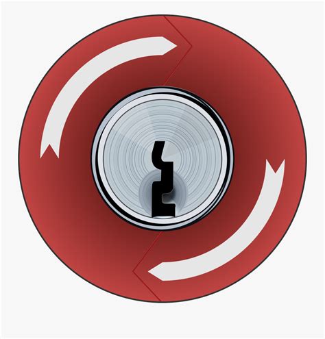 Key Lock E Stop Push Button Clip Arts E Stop Png Free Transparent