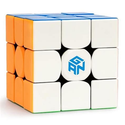 Gan 354 M 3x3x3 Magnetic Speed Rubiks Cube Stickerless Shopee